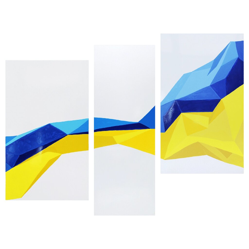 Металокерамічний дизайн-обігрівач UDEN-S "Україна" (триптих) від компанії "Вентиляційні системи" Інтернет-магазин - фото 1