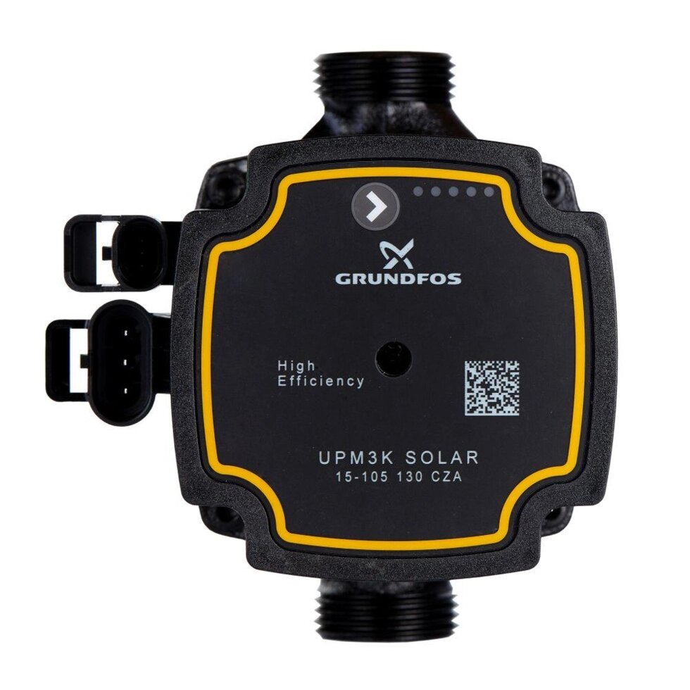 Насос циркуляционный Novasfer UPM3 Solar 15-105 130 Grundfos від компанії "Вентиляційні системи" Інтернет-магазин - фото 1