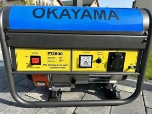 Генератор Бензиновий Okayama PT3500 (3- 3,5 кВт)