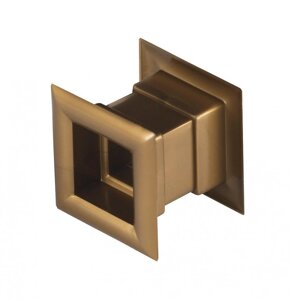 Решітка вентиляційна для дверей AWENTA TD14 старе золото колір
