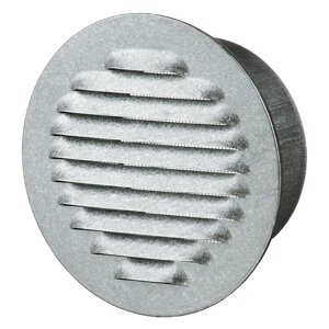 Решітка вентиляційна МВМО 100 бВс Ц металева кругла