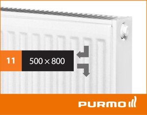 Сталевий панельний радіатор PURMO Compact 11 500x 800