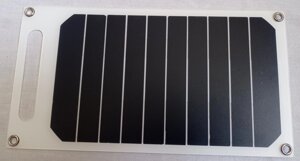 Солнечная панель портативная 10W USB монокристалл туристическая
