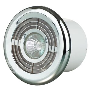 Диффузор вентиляционный Вентс ФЛ-Т 100 с подсветкой, цвет хром