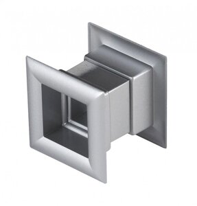 Решітка вентиляційна для дверей AWENTA TD14 сатин колір срібло