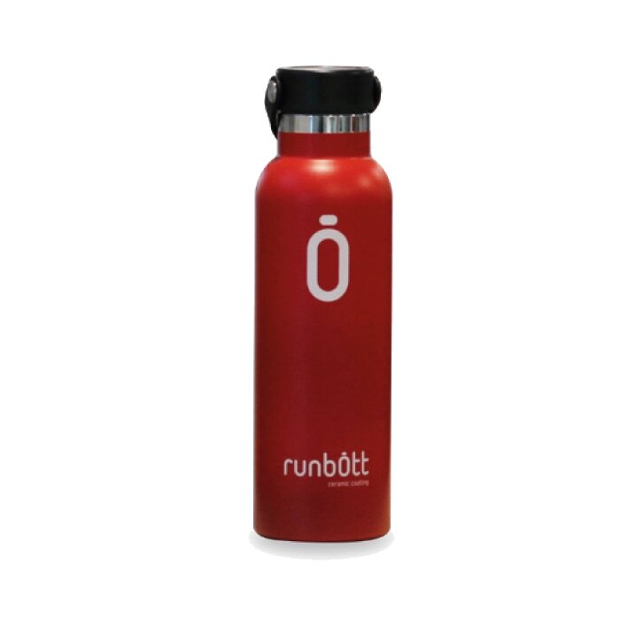 Пляшка для води KINETICO RUNBOTT 600 мл, червона від компанії "Вентиляційні системи" Інтернет-магазин - фото 1