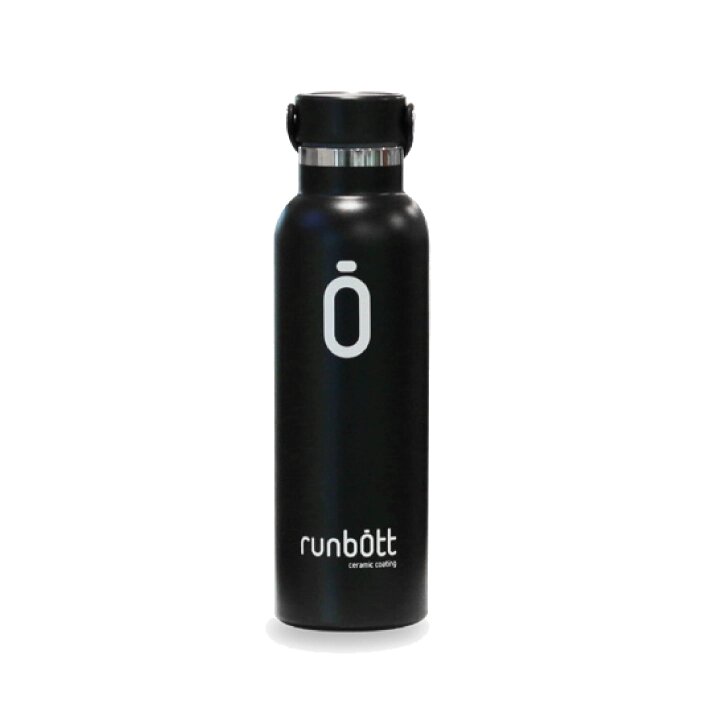 Пляшка для води KINETICO RUNBOTT 600 мл, чорна від компанії "Вентиляційні системи" Інтернет-магазин - фото 1