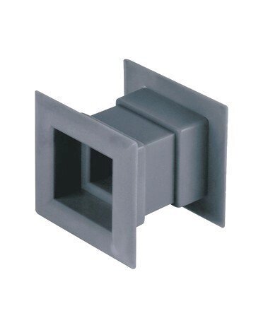 Решітка вентиляційна для дверей AWENTA TD14 сатин матовий срібло колір від компанії "Вентиляційні системи" Інтернет-магазин - фото 1