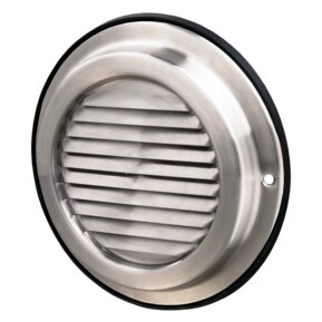 Решітка вентиляційна МВМ 100 б Н металева кругла від компанії "Вентиляційні системи" Інтернет-магазин - фото 1