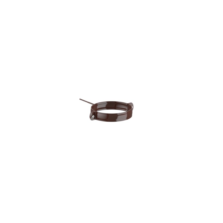 Тримач труби Fitt метал. 80 L 100 коричневий від компанії "Вентиляційні системи" Інтернет-магазин - фото 1