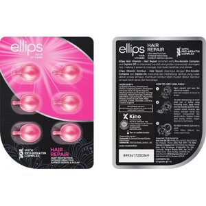 Ellips, капсули для волосся ( Відновлення з Про-Кератиновим комплексом 6x1мл) пластинка