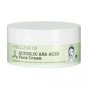 Hollyskin, Відновлюючий крем для обличчя з гліколевою кислотою "Glycolic AHA Acid, 50 мл