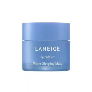 Laneige, Преміальна зволожуюча омолоджуюча нічна маска з керамідами, Water Sleeping Mask (синя), 15 мл