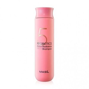 Masil 5 probiotics color radiance shampoo, Шампунь для захисту кольору волосся, 300 мл