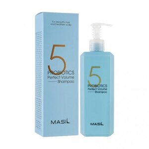 Masil 5 probiotics perfect volume shampoo, Шампунь для об'єму, 500 мл