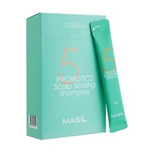 Masil 5 probiotics scalp scaling shampoo, Шампунь для глибокого очищення шкіри голови