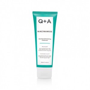 Q+A, Niacinamide Gentle Exfoliating Cleanser, Очищувальний засіб для обличчя, 125 мл