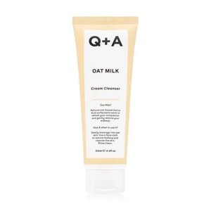 Q+A, Oat Milk Cream Cleanser, Очищувальний кремовий засіб з вівсяним молочком, 125 мл
