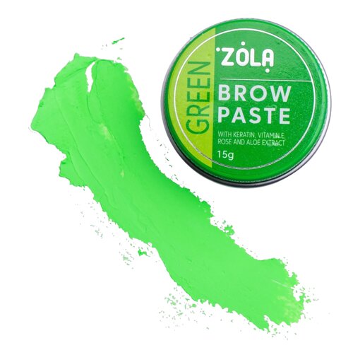 Zola Бров - паста (зелена), 15 гр