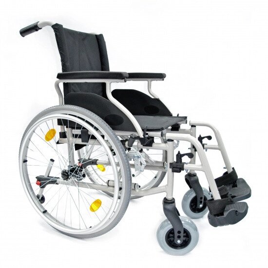 8062 Aluminum Wheelchair крісло коляска алюмінієва ТМ Doctor Life Doctor Life Aluminum Wheelchair від компанії Medzenet - фото 1