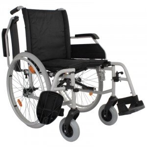 Алюмінієва інвалідна коляска з настроюванням центру ваги та висоти сидіння OSD-AL-40 см від компанії Medzenet - фото 1