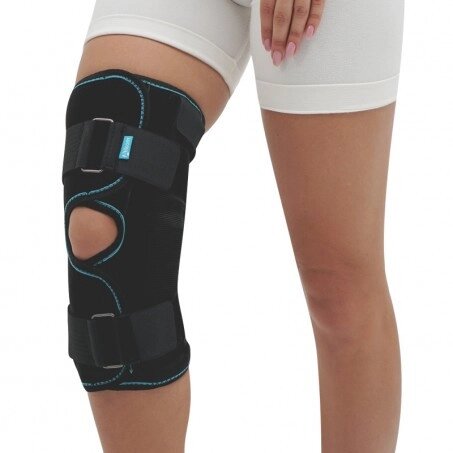 Бандаж на колінний суглоб рознімний Алком 3052 від компанії Medzenet - фото 1