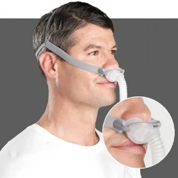 CPAP маска ResMed AirFit P10 Nasal Pillows размер Л від компанії Medzenet - фото 1