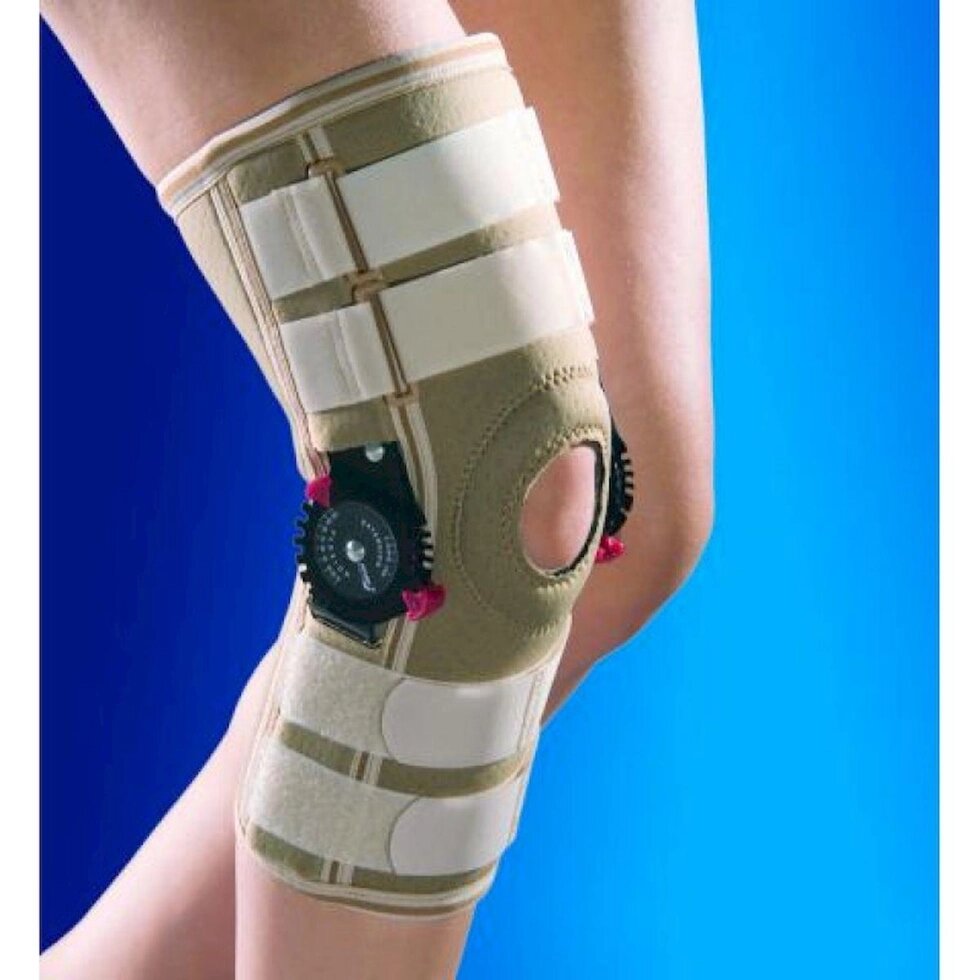Фіксатор колінного суглоба зі змінним кутом згинання 0019 від компанії Medzenet - фото 1