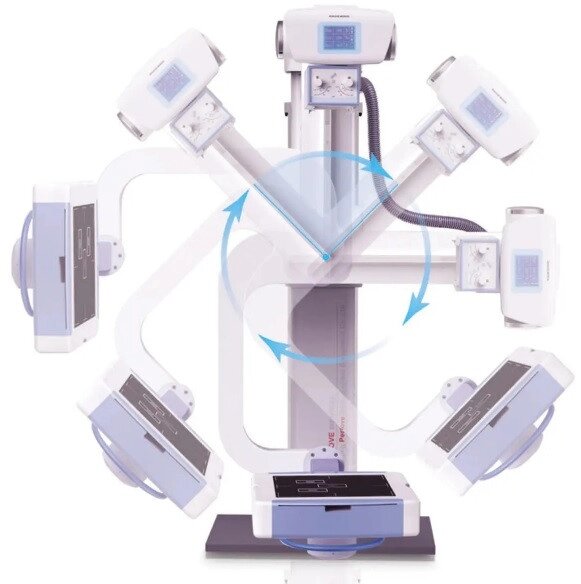 IMAX 8200 — цифровий моторизований рентгенівський апарат травматологічних та ортопедичних досліджень від компанії Medzenet - фото 1