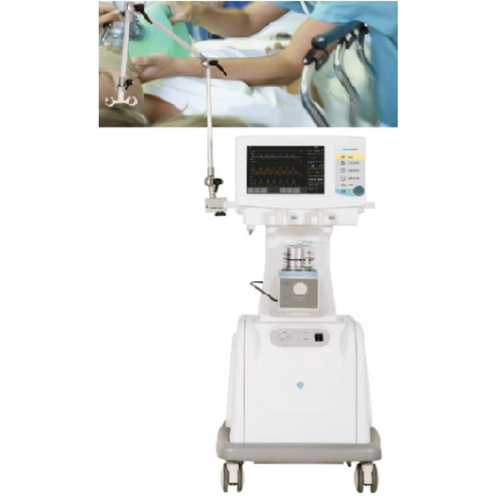 ІВЛ ZXH-600-C Апарат ІВЛ для інтенсивної терапії (мод. 3020 В) з компресором від компанії Medzenet - фото 1
