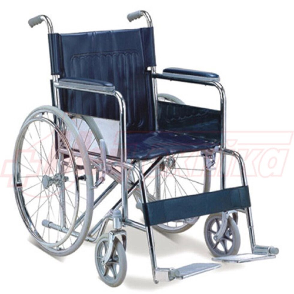 Коляска інвалідна KY 873 (шкірвініл) від компанії Medzenet - фото 1