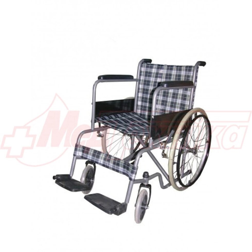 Коляска інвалідна KY 873 (тканина) від компанії Medzenet - фото 1