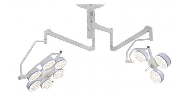 Комбінований хірургічний світильник LED 96 + LED 48 від компанії Medzenet - фото 1