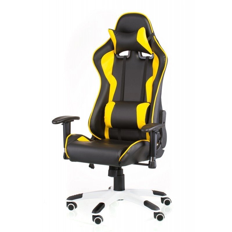 Крісло Special4You ExtremeRace black/yellow (E4756) від компанії Medzenet - фото 1