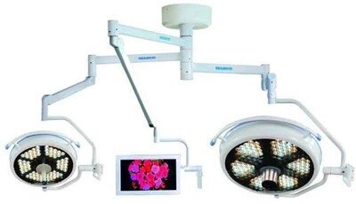 LED безтіньова операційна лампа з камерою та монітором BT-LED 700500B-TV Праймед від компанії Medzenet - фото 1