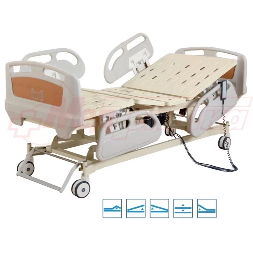 Ліжко лікарняна з електричним приводом Р502 від компанії Medzenet - фото 1