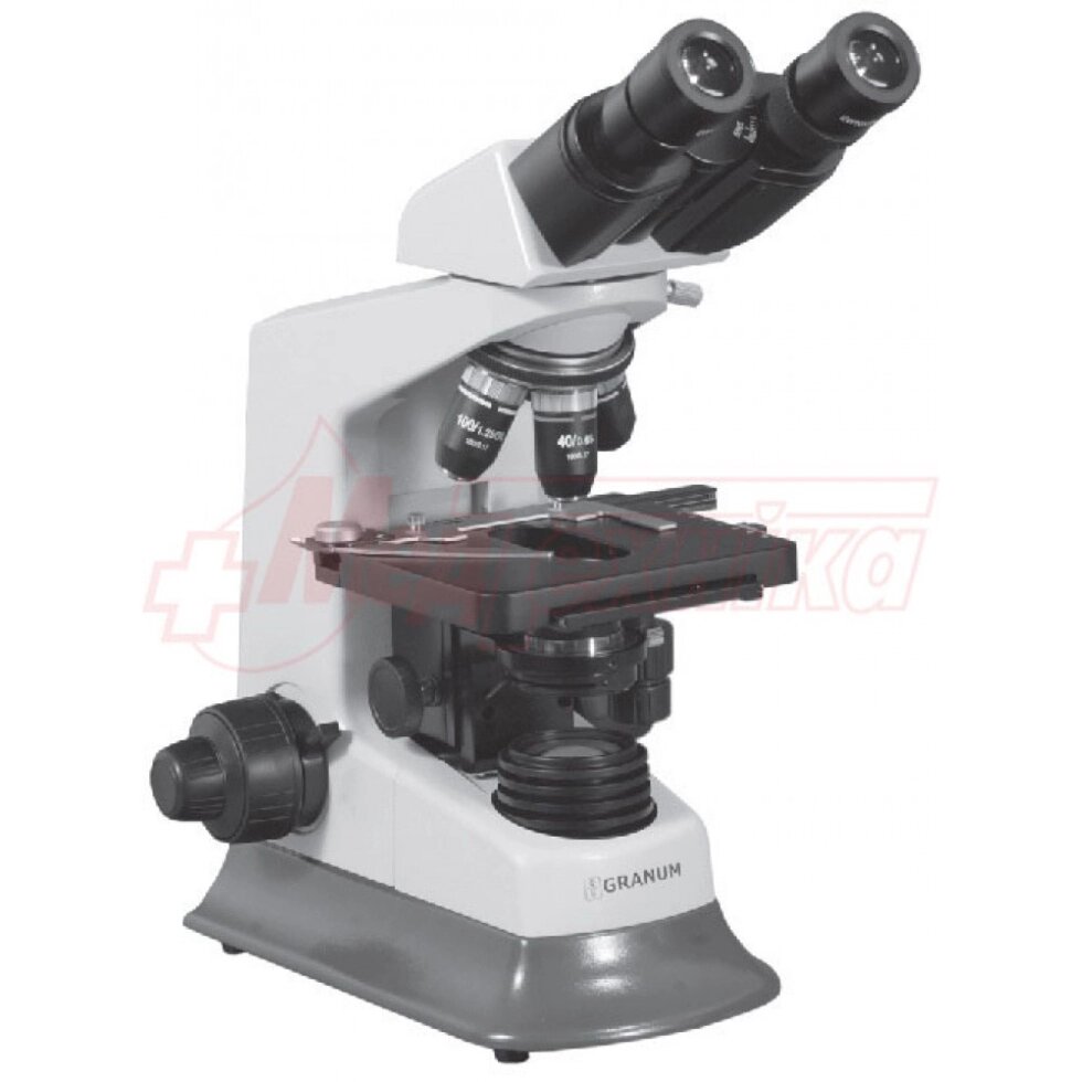 Мікроскоп Granum L 30 - лабораторний бінокулярний від компанії Medzenet - фото 1
