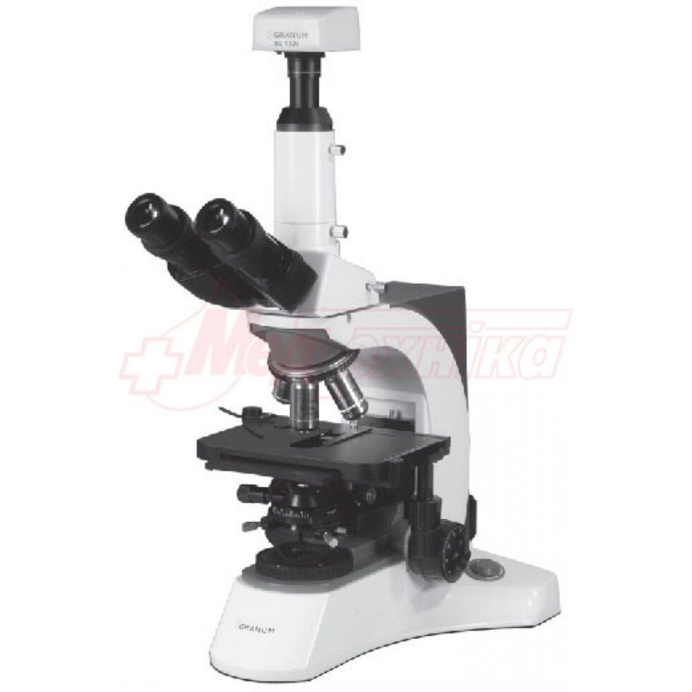 Мікроскоп Granum R 6053 — тринокулярний варіант від компанії Medzenet - фото 1