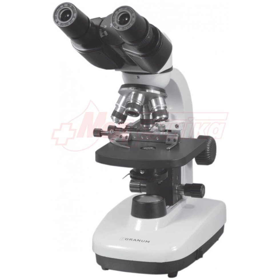 Мікроскоп Granum W 10 — бінокулярний LED від компанії Medzenet - фото 1