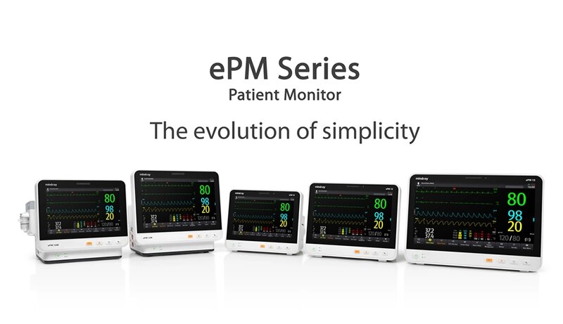 Монитор пациента ePM 12M пацієнта (модульний) ECG, SpO2, NIBP, Temp (база) від компанії Medzenet - фото 1