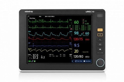 Монітор пацієнта uMEC10 ECG, SpO2, NIBP, Temp (база) Heaco від компанії Medzenet - фото 1