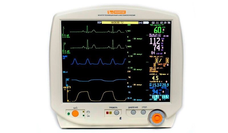 Монітор реанімаційний і анестезіологічний для контролю низки фізіологічних параметрів МІТАР-01-"Р-Д" від компанії Medzenet - фото 1