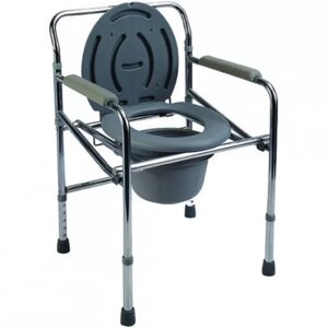 Крісло із санітарним обладнанням із коліщатками регульоване модель PR-771 Heaco