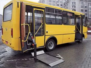 Підіймальний майданчик автомобільний для людей із інвалідністю моделі ППН-А (г)