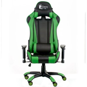 Крісло Special4You ExtremeRace black / green (E5623)