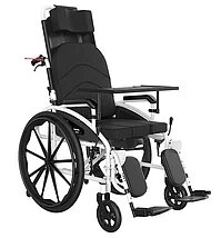 Ручная складная коляска для инвалидов с туалетом MIRID S119. Многофункциональное инвалидное кресло
