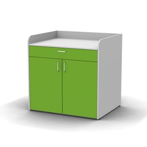 СПЛ-3 Столик пеленальний медичний з матрацом висувним ящиком та комодом ТМ ОМЕГА ТМ ОМЕГА