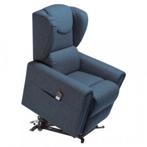 Підіймальне крісло з двома моторами (синє) OSD-BERGERE FM09-1LD-R від компанії Medzenet - фото 1