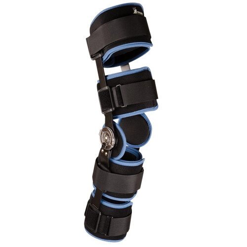 Післяопераційний шарнірний колінний ортез Ligaflex Post-op, закрита модель. відкрита від компанії Medzenet - фото 1