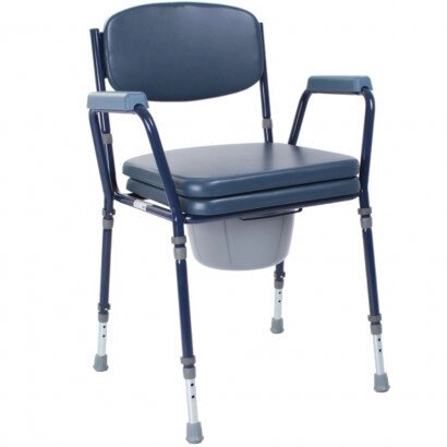 Розбірний стілець-туалет з м'яким сидінням OSD-3105 від компанії Medzenet - фото 1